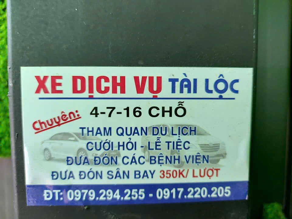 thông tin liên hệ nhà xe