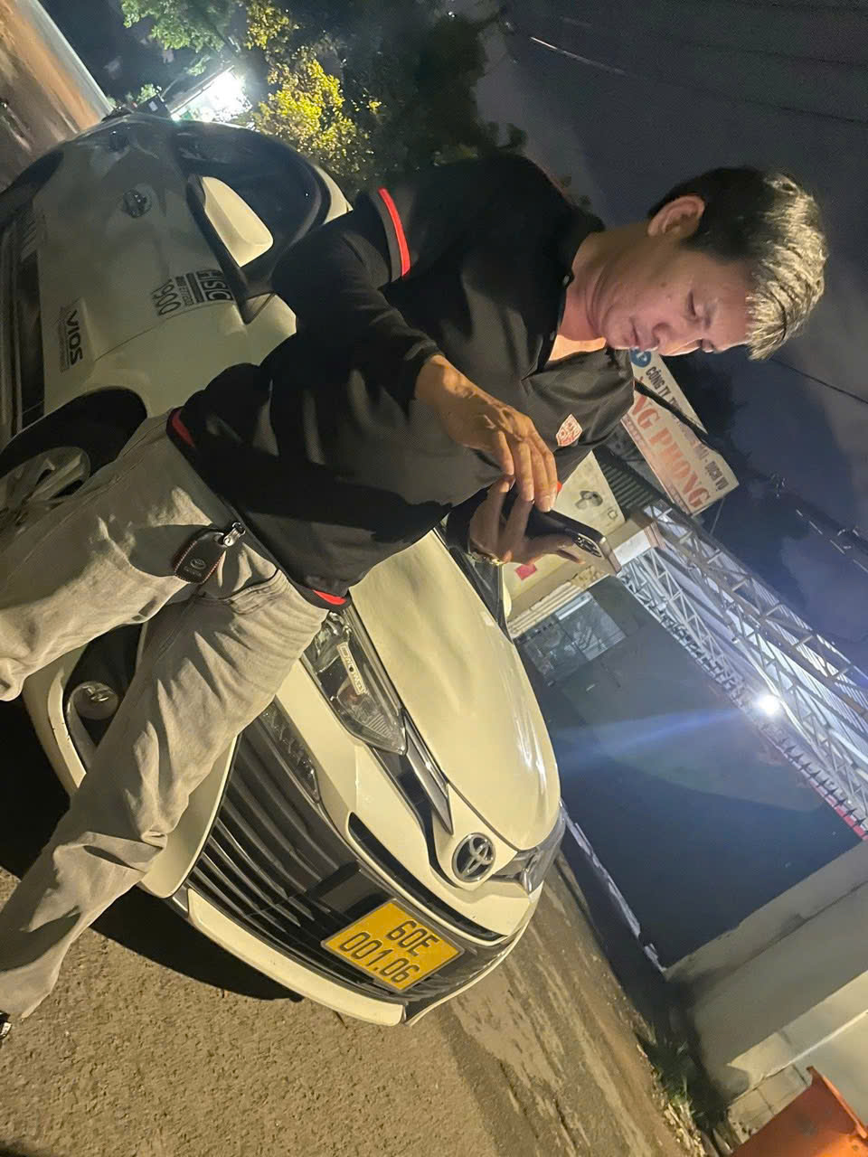 tài xế đưa đón khách