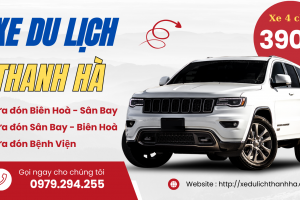 Nhà xe Thanh Hà tại Biên Hoà, Đồng Nai Thuê xe du lịch